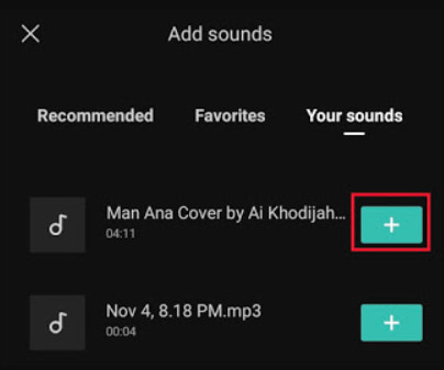 Add Spotify Sound