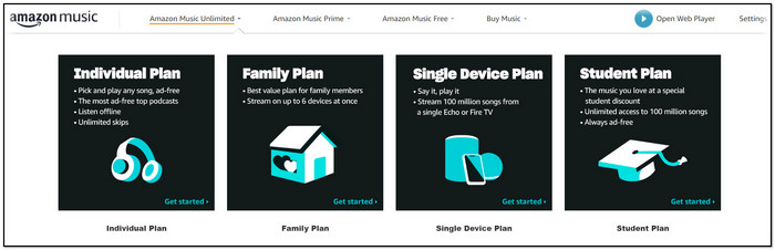 Amazon Music Unlimited Account