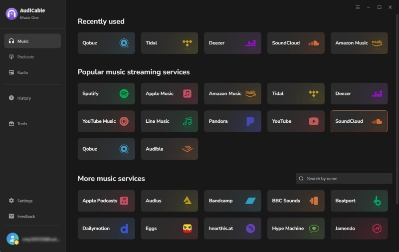 AudiCable YouTube to MP3 Downloader