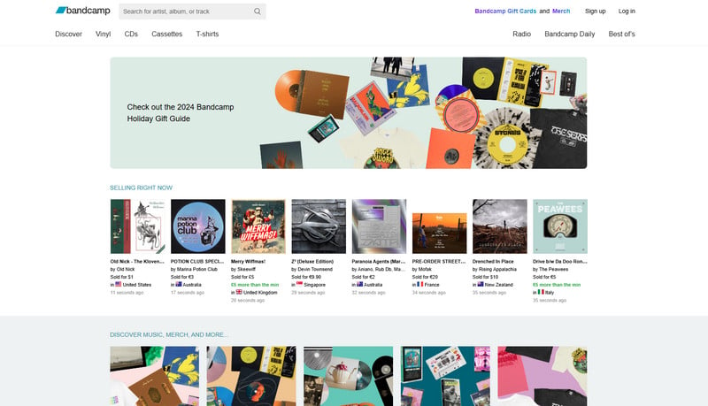 Bandcamp Unblocked Music