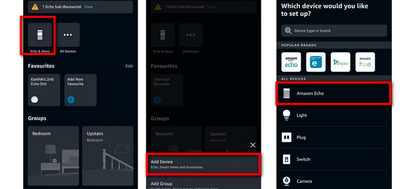 Connect Mobile Phone to Alexa