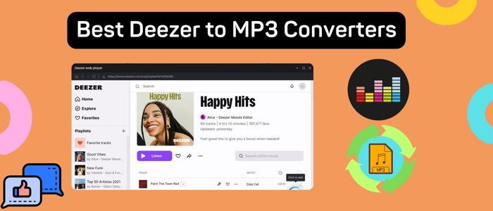 Best Deezer to MP3 Converters