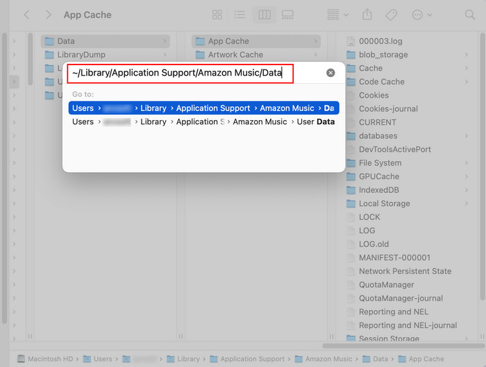 Romove Cache Data Mac