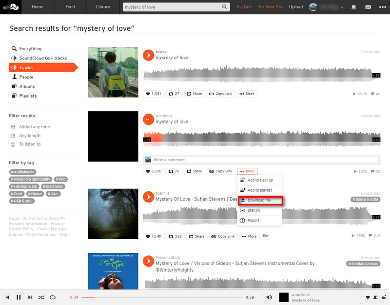 Download SoundCloud on Desktop