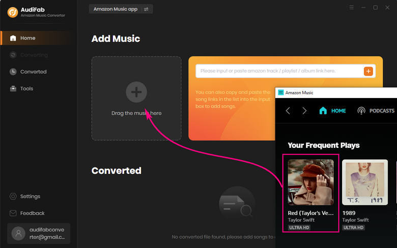 AudiFab Amazon Music Converter