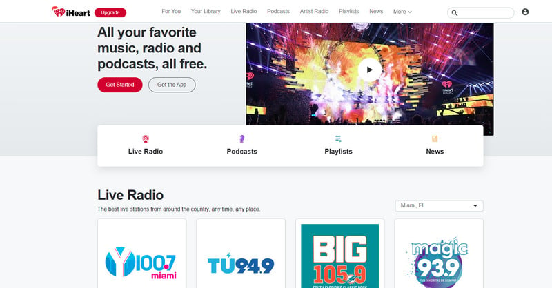 iHeartRadio Unblocked Music