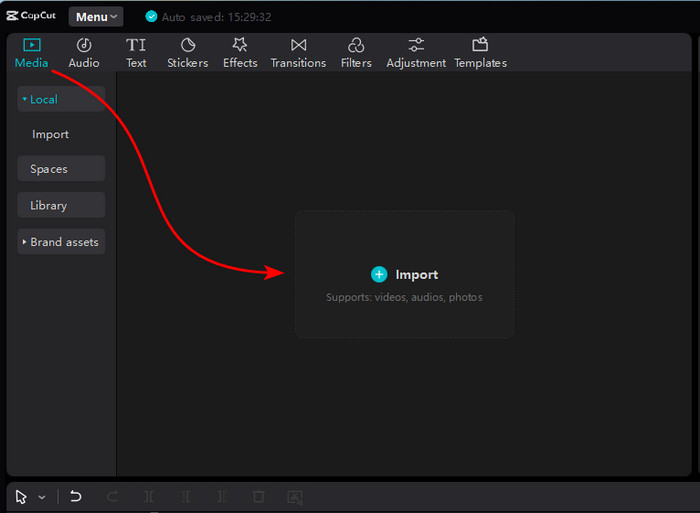 Import Spotify MP3 Tracks TO CapCut