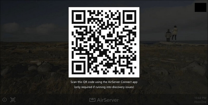 Display the QR Code