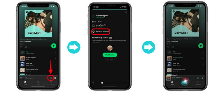 Stream Spotify on HomePod from iPhone