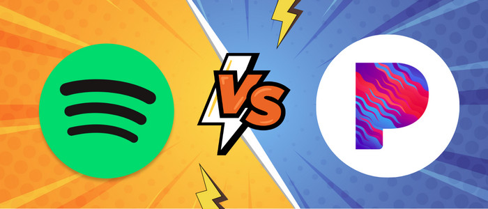 Compare Spotify and Pandora