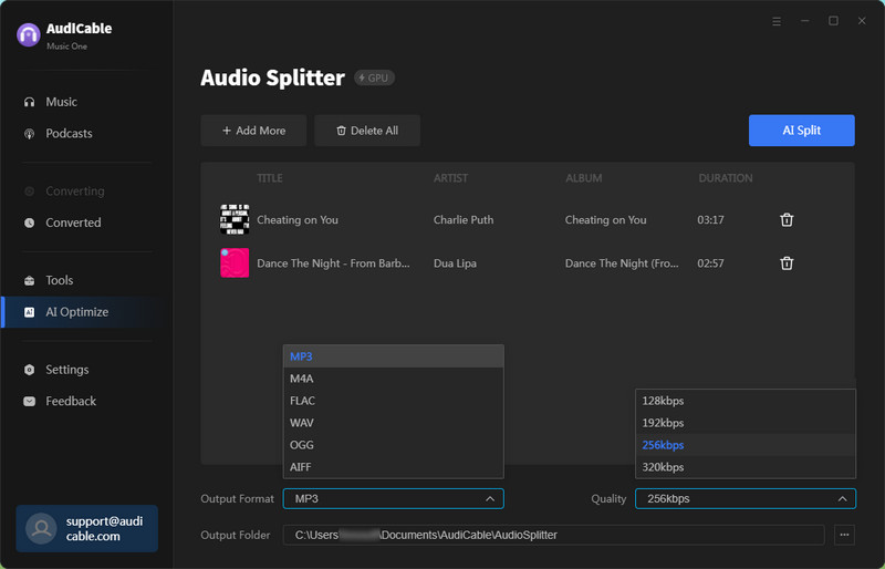 Adjust Settings for Vocal Removal