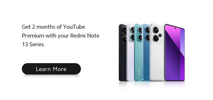 Redeem Xiaomi YouTube Premium