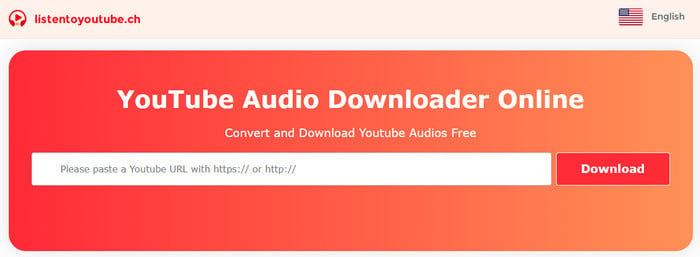 Online YouTube Audio Downloader