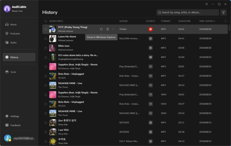 Get YouTube Music MP3s