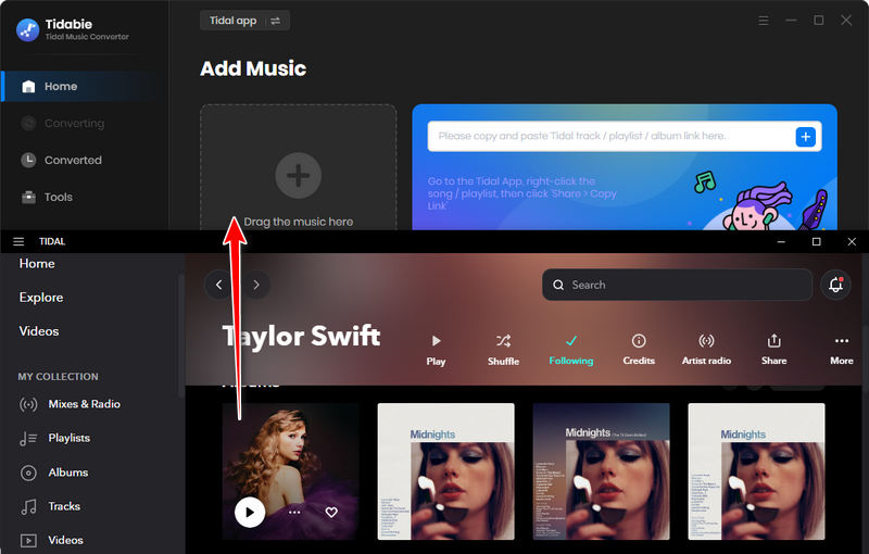 Tidal Music to MP3 Converter