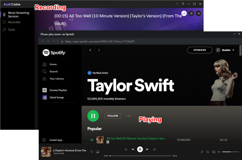 download Taylor Swift's music to mp3